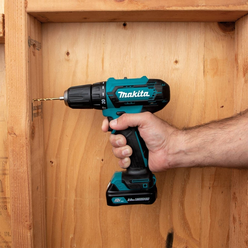 Makita FD09R1 CXT Lithium-Ion Cordless Driver Drill Kit, 2.0 Ah
