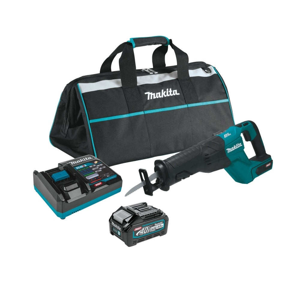 Makita GRJ01M1 Reciprocating Saw Kit, 40 Volt