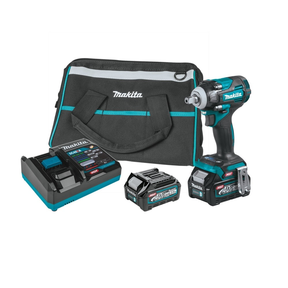 Makita GWT05D XGT Impact Wrench Kit, 40 Volt