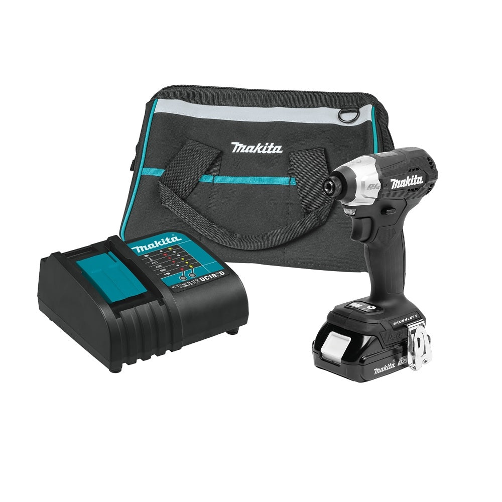 Makita XDT18SY1B LXT Sub-Compact Impact Driver Kit, 18 Volt