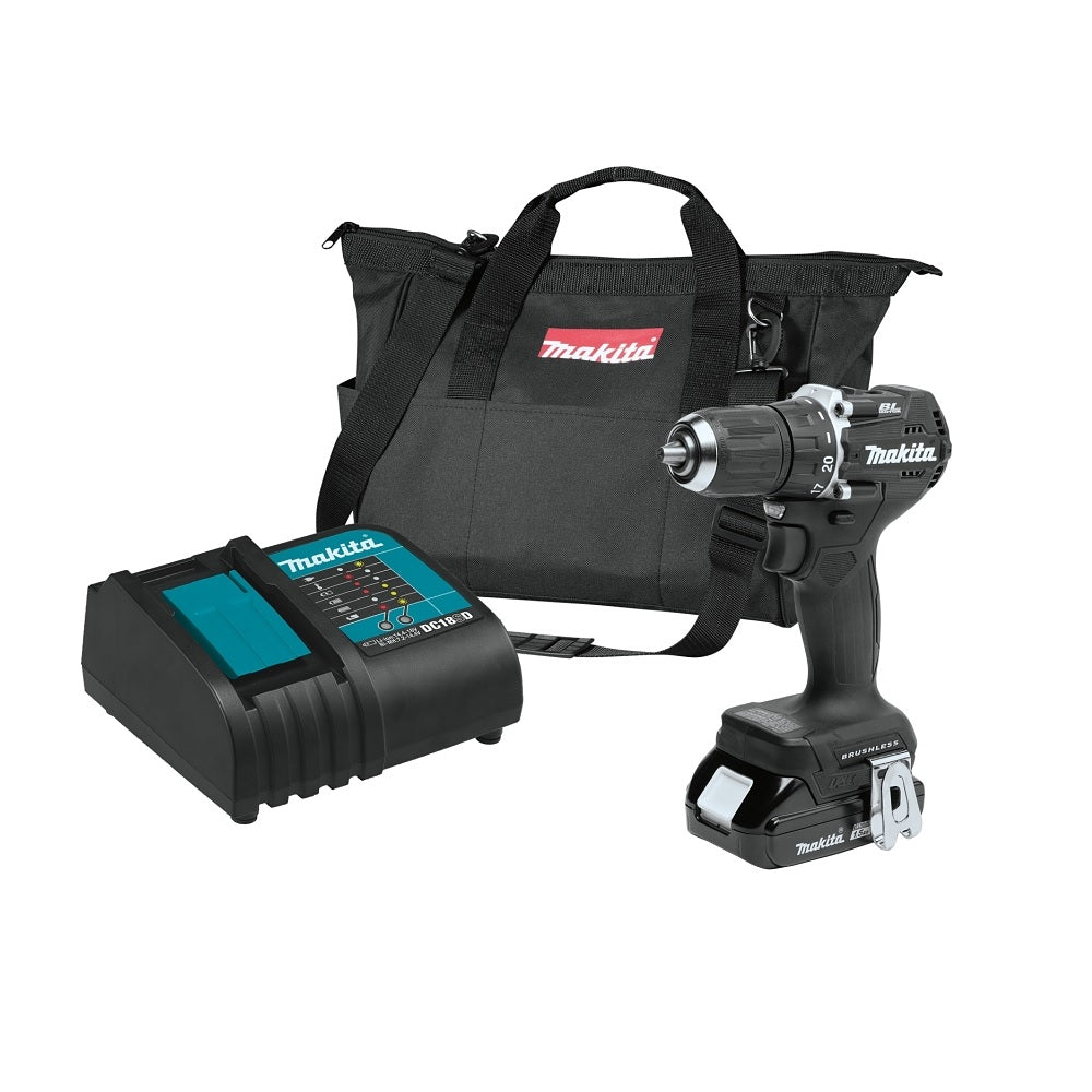 Makita XFD15SY1B LXT Sub-Compact Driver-Drill Kit, 18 Volt