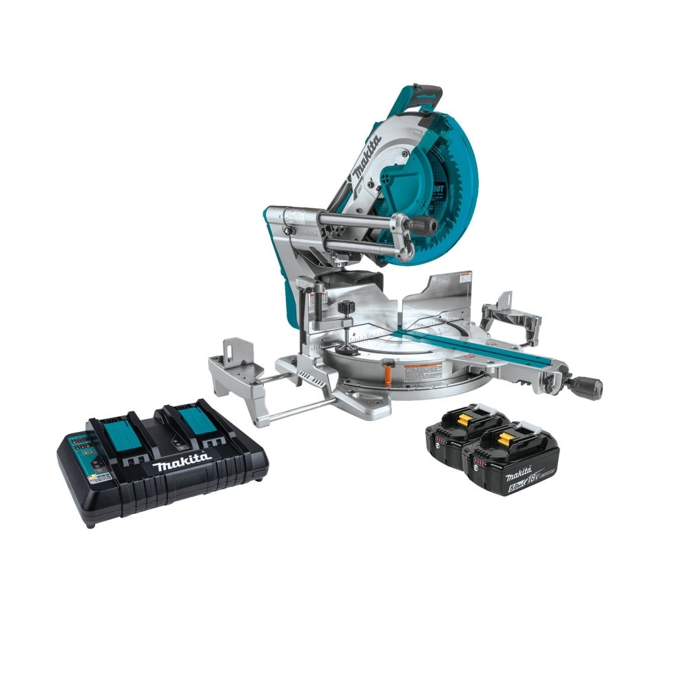 Makita XSL07PT LXT Miter Saw with Laser Kit, 18 Volt