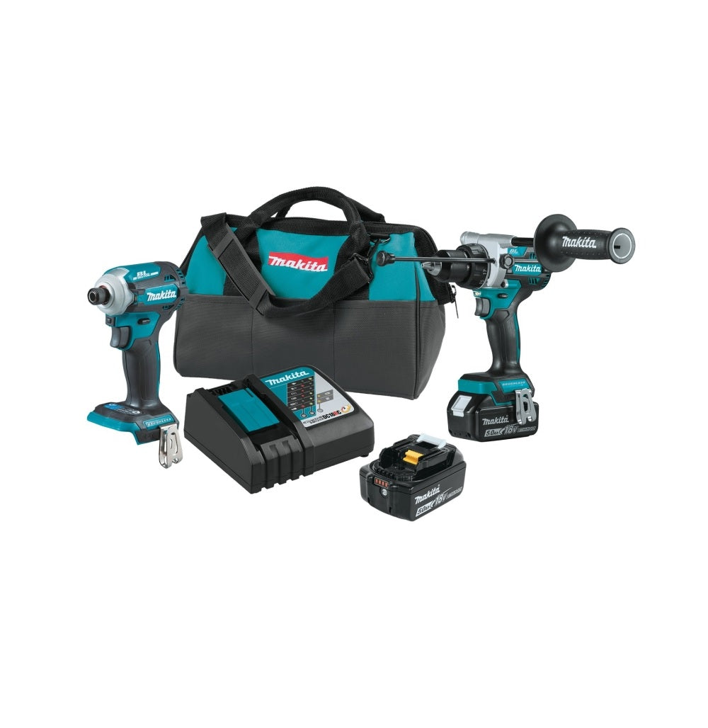 Makita XT288T LXT Brushless Combination Kit, 18 Volt