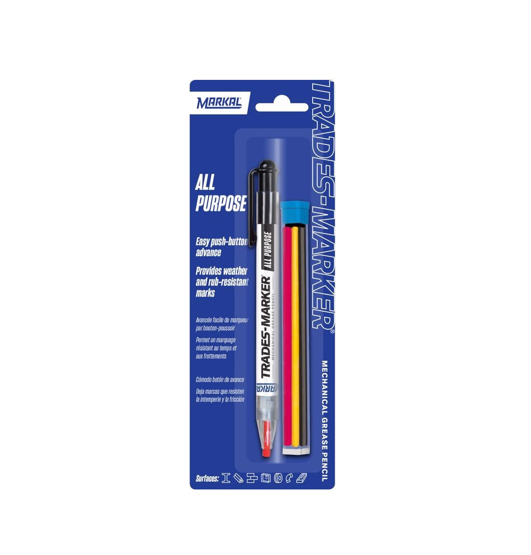 Markal 96136 Trades Marker Medium Tip Markers, Assorted