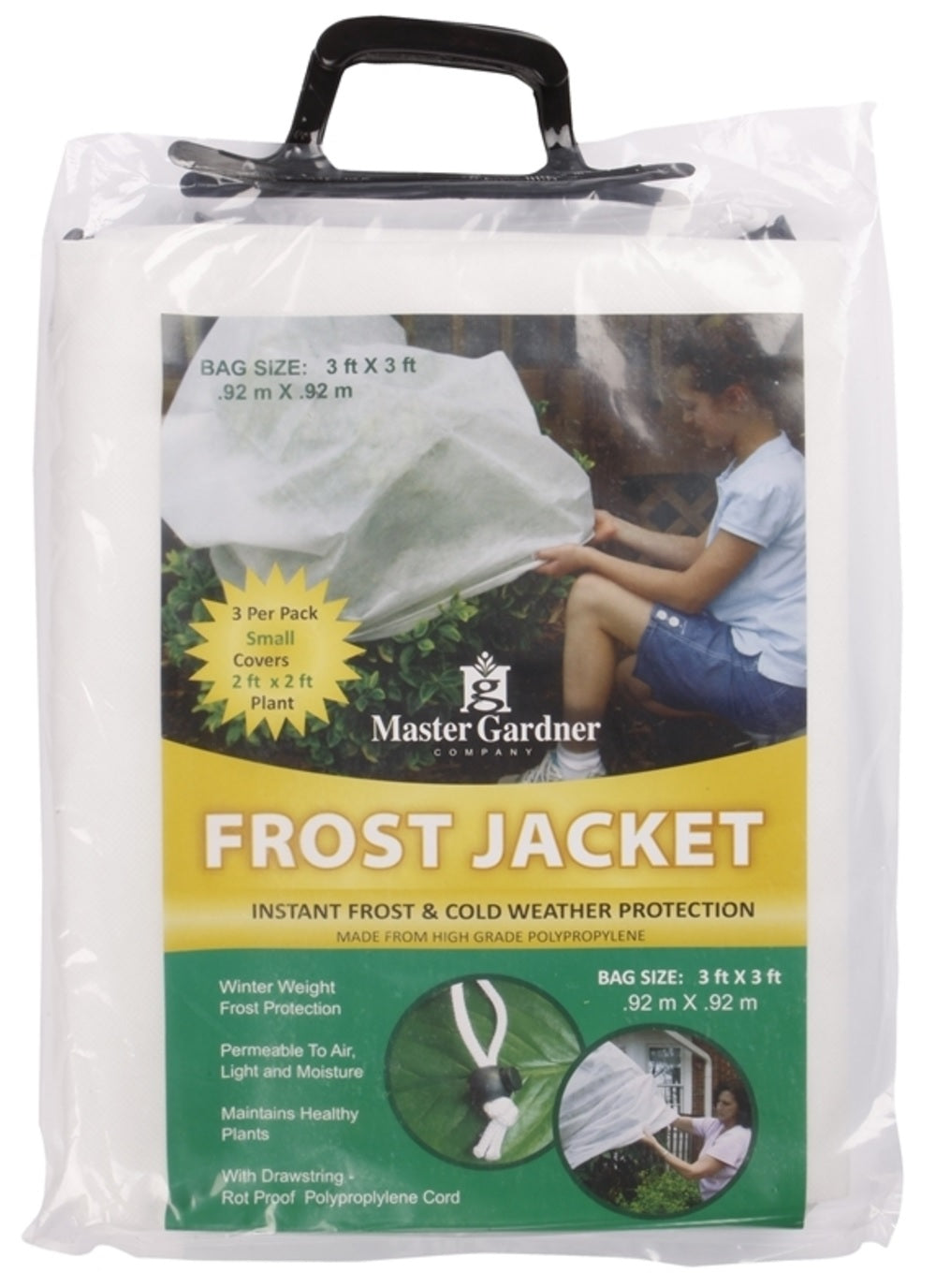 Master Gardner 606 Plant Frost Jacket, 3' x 3'
