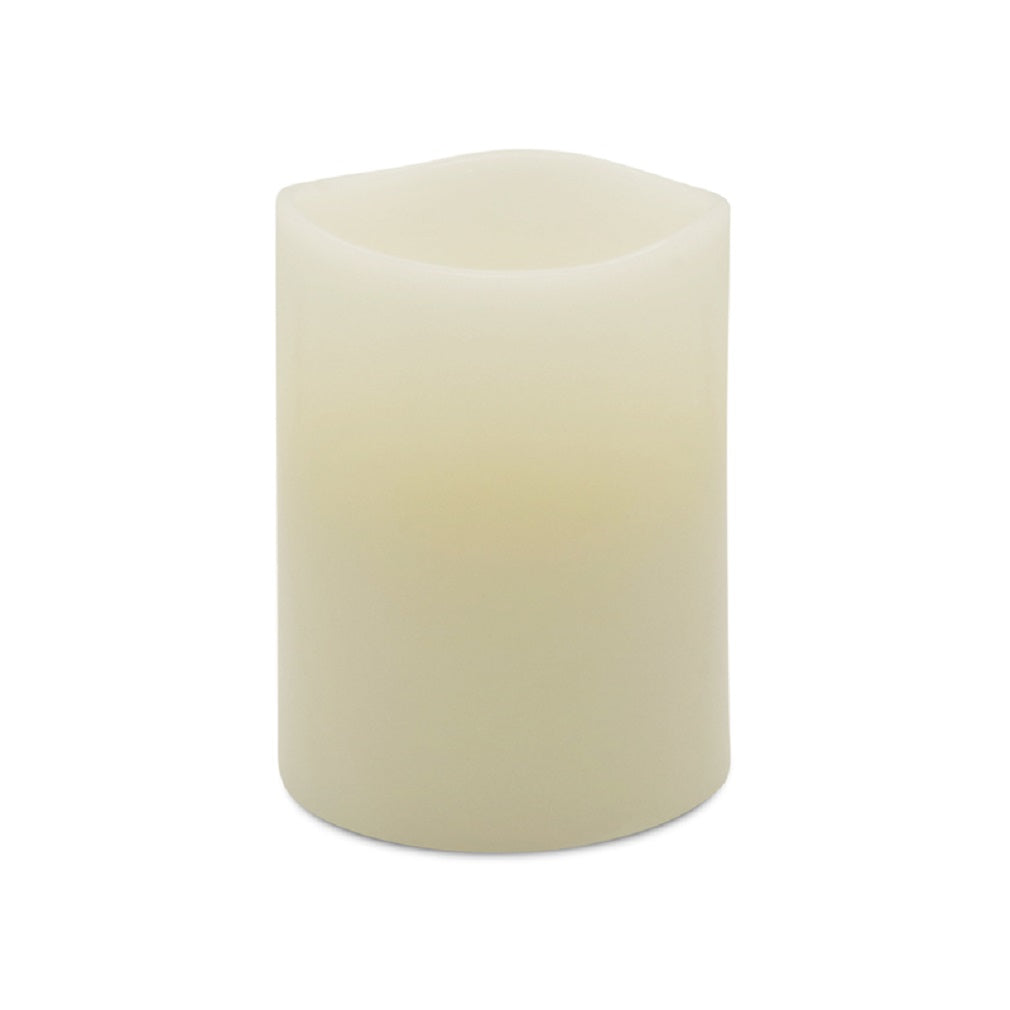 Matchless 993147 Darice Flameless Flickering Candle, Ivory