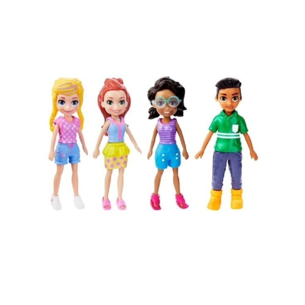 Mattel FWY19 Polly Pocket Figures, Plastic