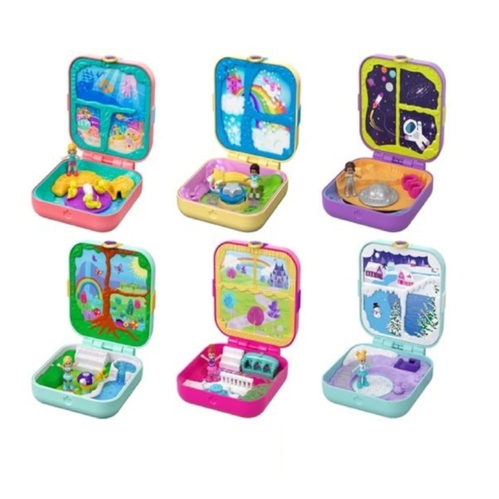 Mattel GDK76 Polly Pocket Hidden Places Toys, Plastic