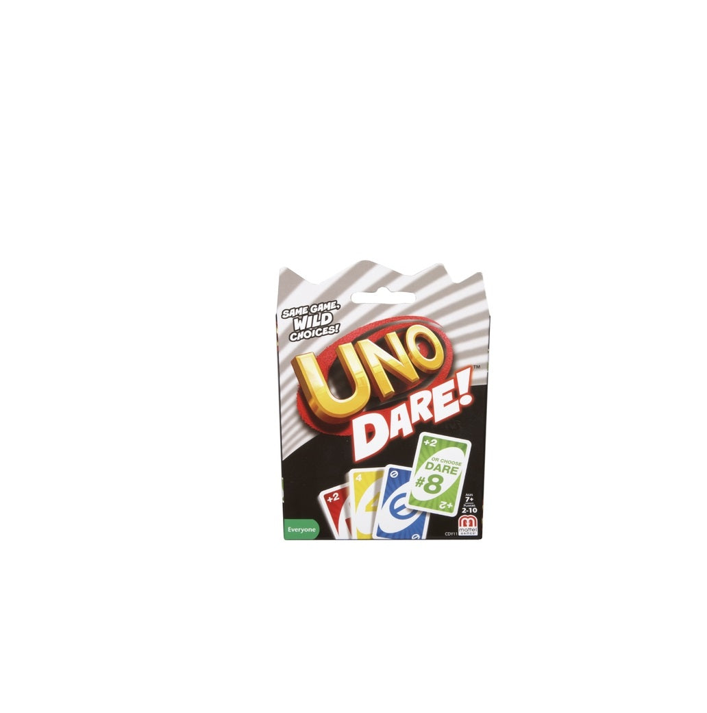 Mattel Games CDY11 UNO Dare Card Game, Multicolored, 7+ year