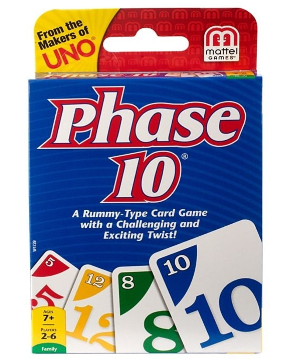 Mattel W4729 Phase 10 Card Game