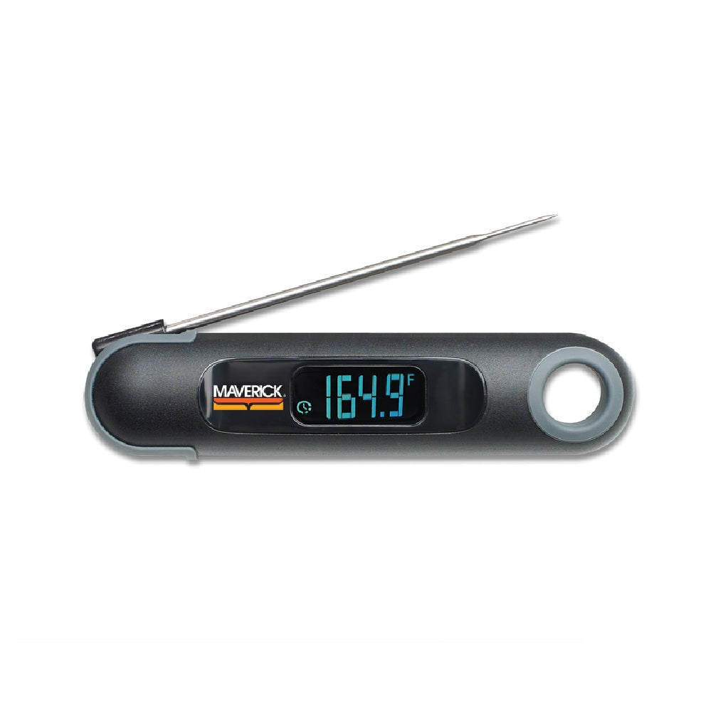 Maverick PT-75 Temperature & Time Instant-Read Thermometer, Black