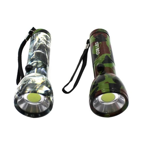 Max Force 08-1693 Camo Mega COB LED Flashlight, 250 Lumens