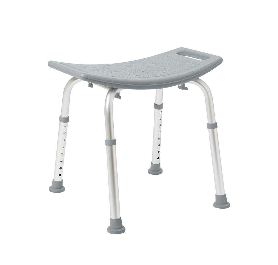 Medline G2-202KX1 Shower Seat, Aluminum Frame, 300 Lb