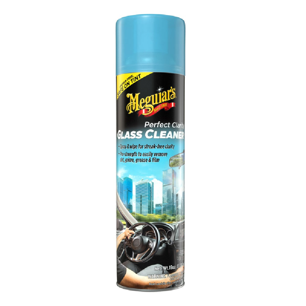 Meguiars G190719 Perfect Clarity Aerosol Glass Cleaner, 19 Oz