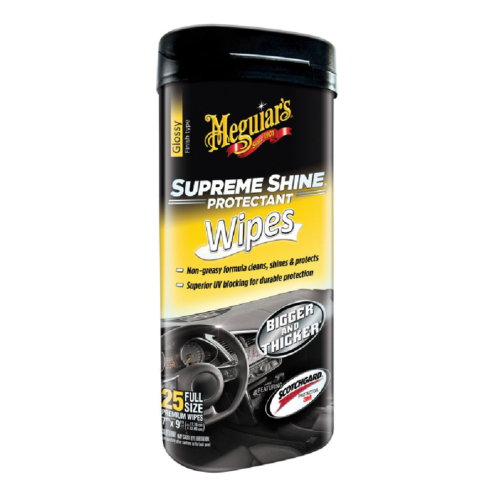 Meguiar's G4000 Supreme Shine Auto Surface Protector Wipes