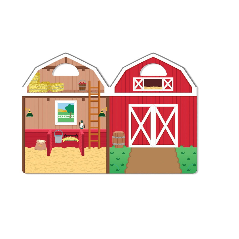 Melissa & Doug 9408 Farm Puffy Stickers Set, Plastic