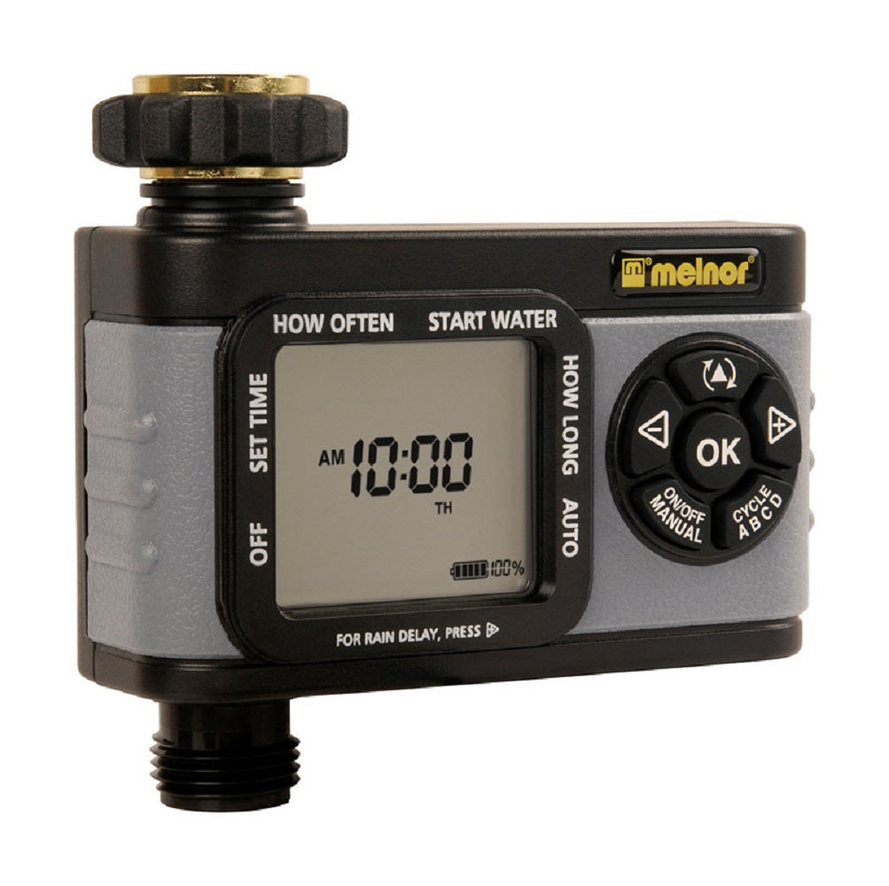 Melnor 73015 HdryoLogic Programmable Water Timer, Black