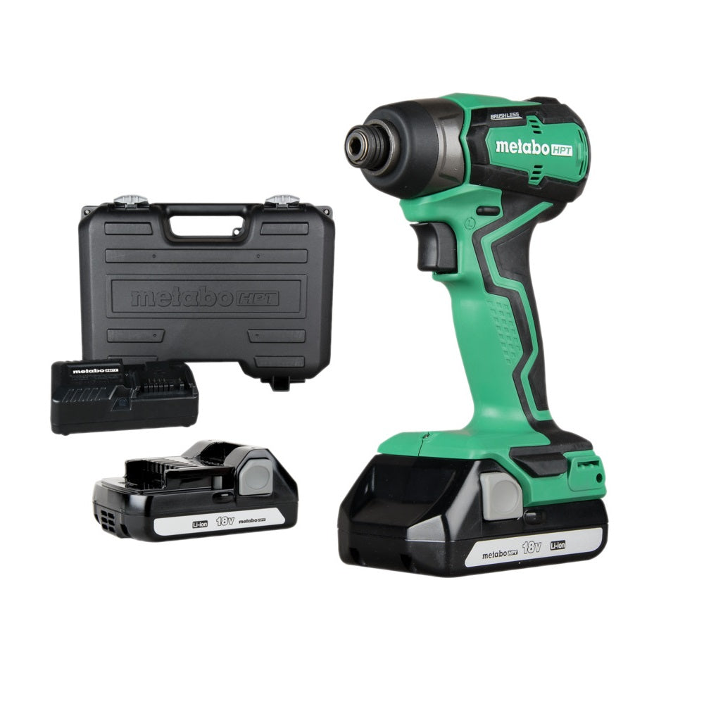 Metabo HPT WH18DDXM Impact Driver Kit, 18 Volt