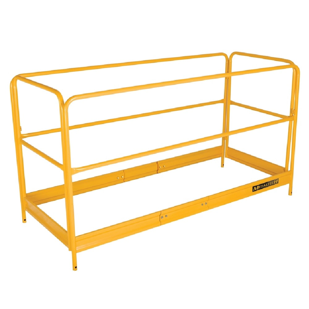 MetalTech I-CISGRJP Scaffold Guardrail System, 6' x 2.5' x 3.4'