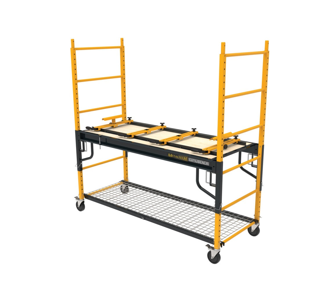 Metaltech I-CISCMT Scaffold Bench Multi-Purpose 4-in-1 Scaffold, 1100 Lbs