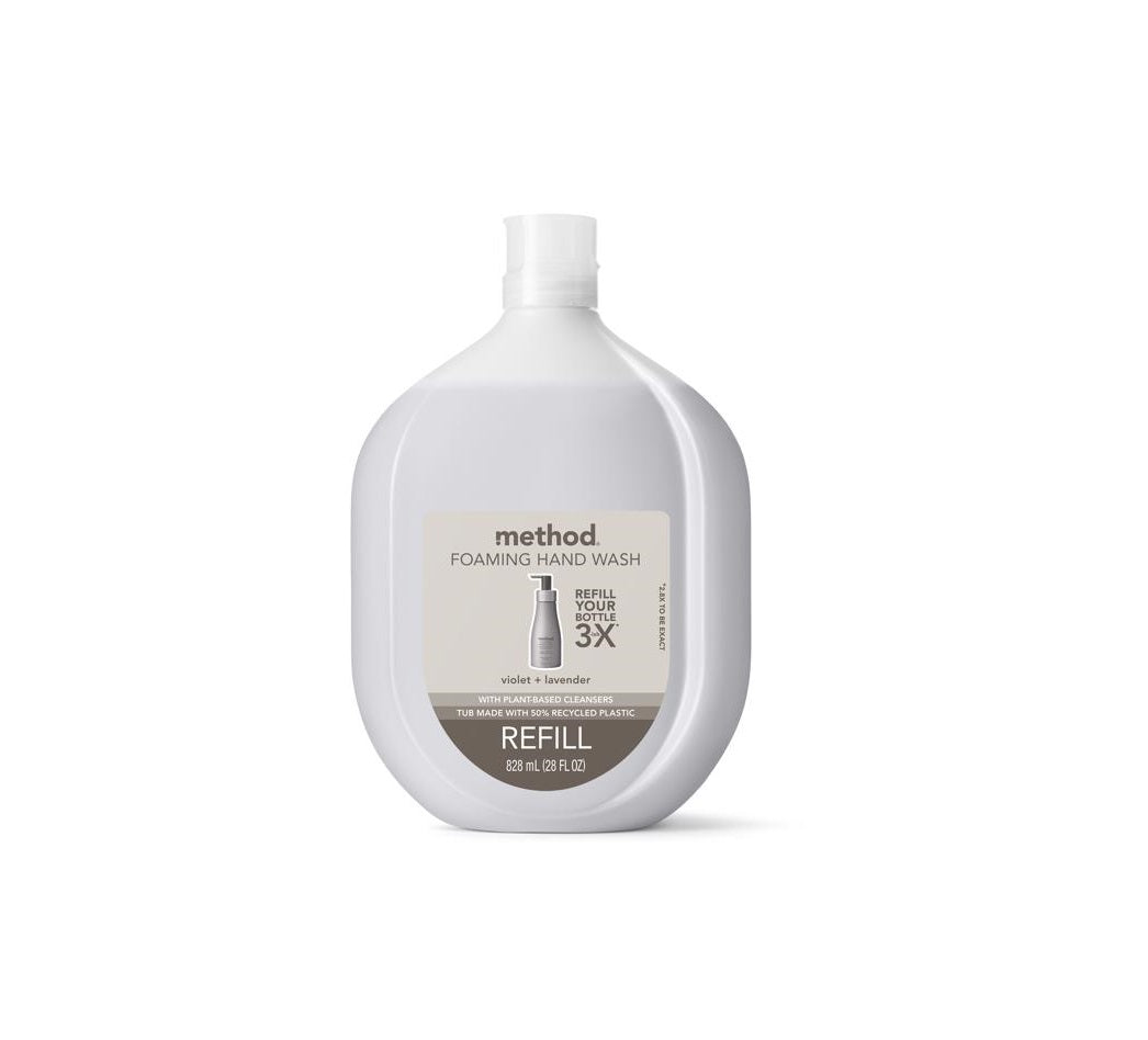 Method 10757 Foaming Hand Wash, Violet & Lavender Scent, 28 oz