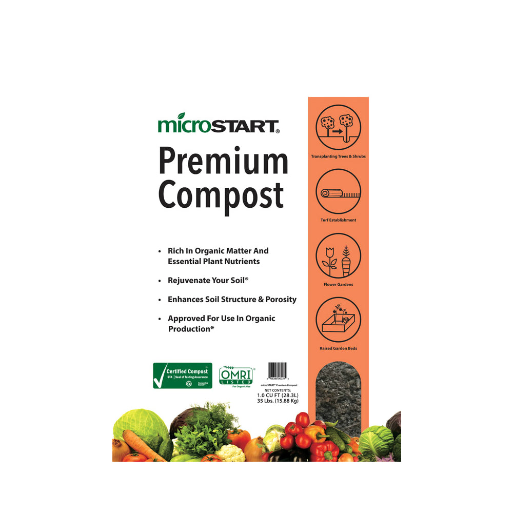 MicroStart MSOC Premium Organic Compost, 1 cu. ft