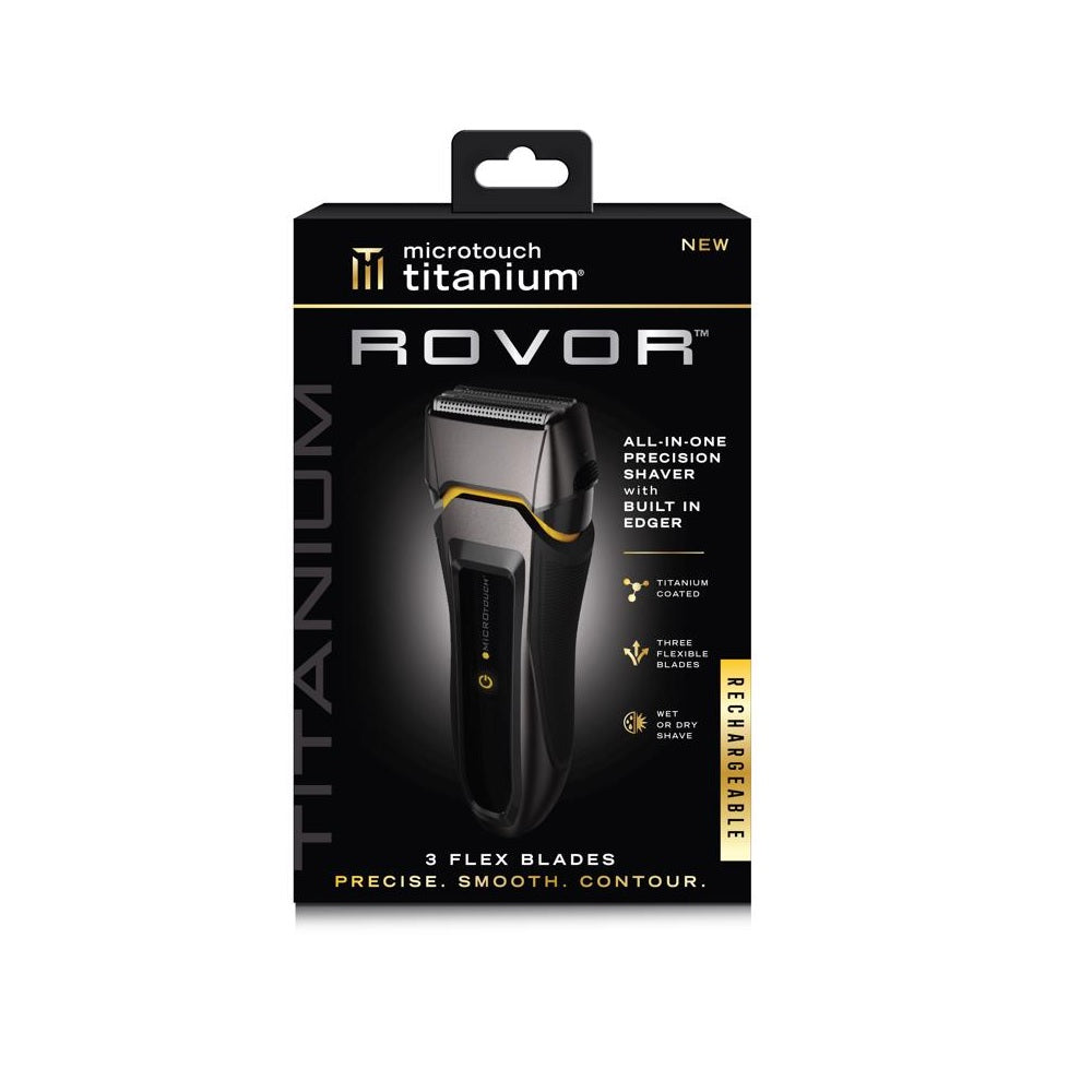 Micro Touch MTTTRV Titanium All-In-One Beard Grooming System, Titanium Coated