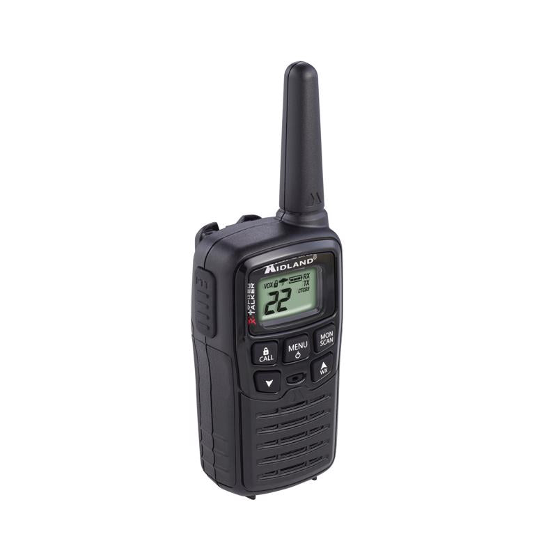 Midland T10 X-Talker Two-Way Radio, 20 Miles, Pack of 2