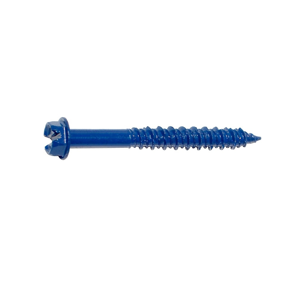 Midwest Fastener M09268 Masonry Screw, 1/4 Inch