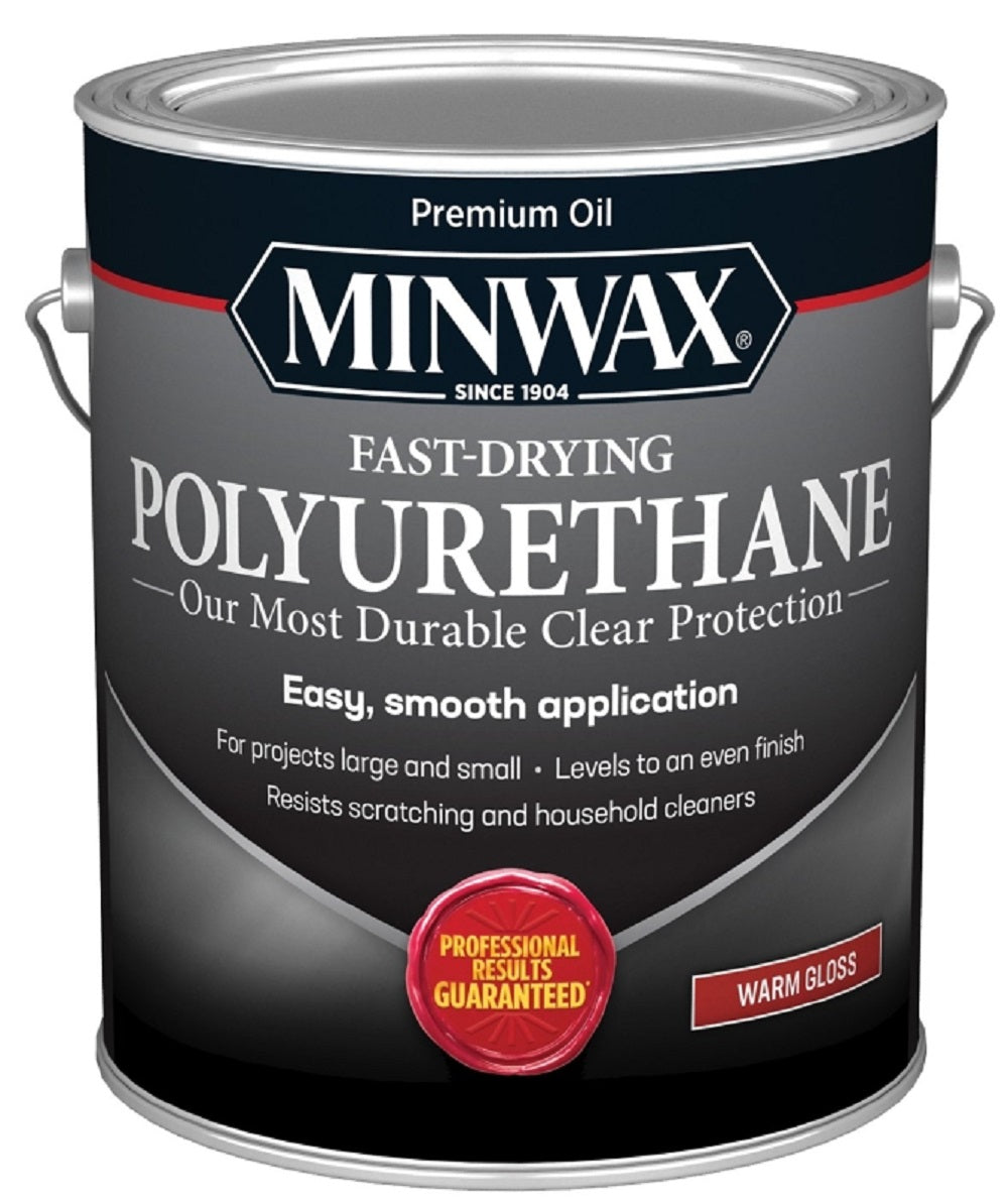 Minwax 319000000 Fast Dry Polyurethane, Clear Gloss, 1 Gallon