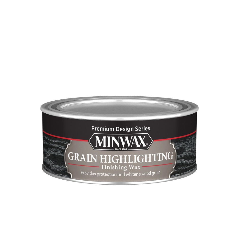 Minwax 405140000 Design Series Grain Highlighting Finishing Wax, 8 oz