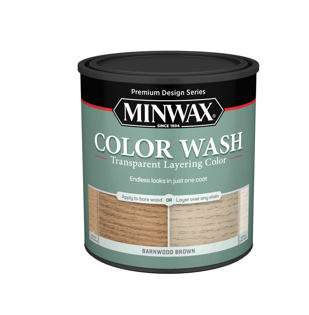 Minwax 401140000 Design Series Wood Stain, Barnwood, 1 Quart