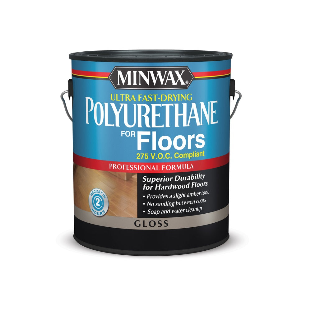 Minwax 140010000 Fast-Drying Polyurethane, 1 Gallon