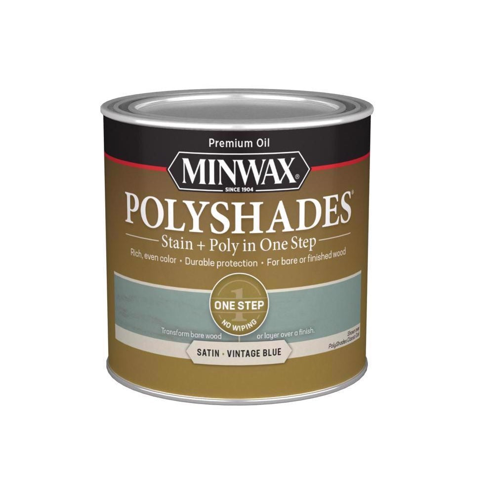 Minwax 213944444 Polyshades Polyurethane Stain and Polyurethane Finish, 0.5 Pint