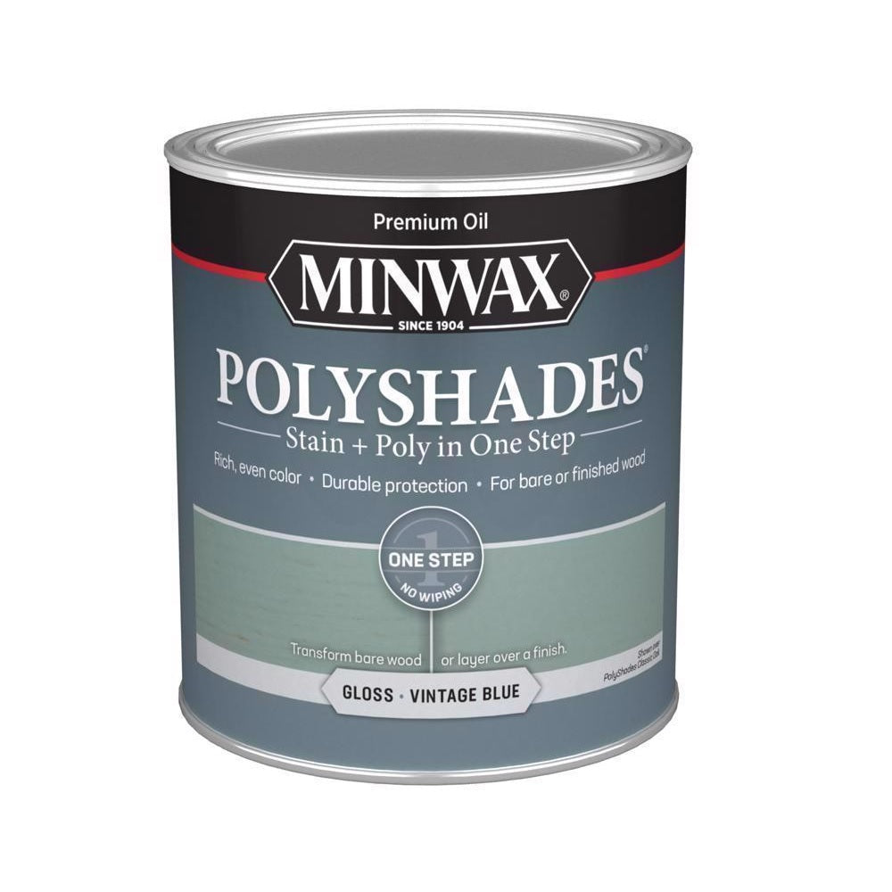 Minwax 614944444 Polyshades Stain and Polyurethane Finish, 1 Quart