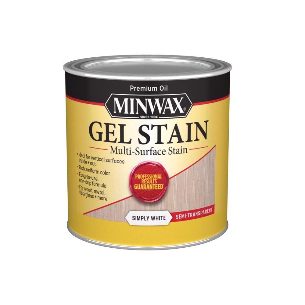 Minwax 216110444 Semi-Transparent Gel Stain, 0.5 Pint
