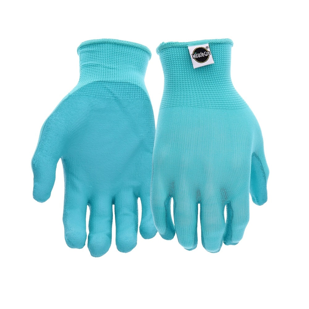 Miracle-Gro MG37164/WML Breathable Lightweight Grip Gloves, Medium/Large