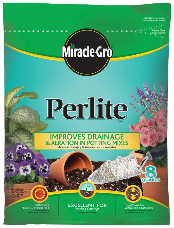 Miracle Gro 74278430 Perlite Organic, 8 Quart