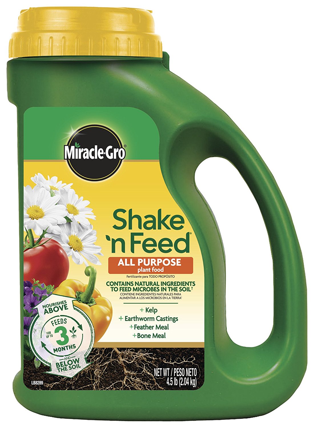 Miracle Gro 3001910 Shake 'N Feed Plant Food, 4.5 Lbs