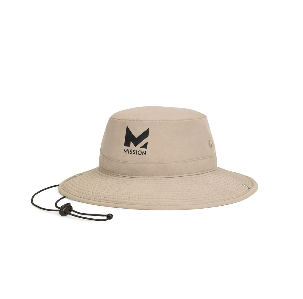 Mission 5106 HydroActive Woman's Cooling Bucket Hat, Khaki