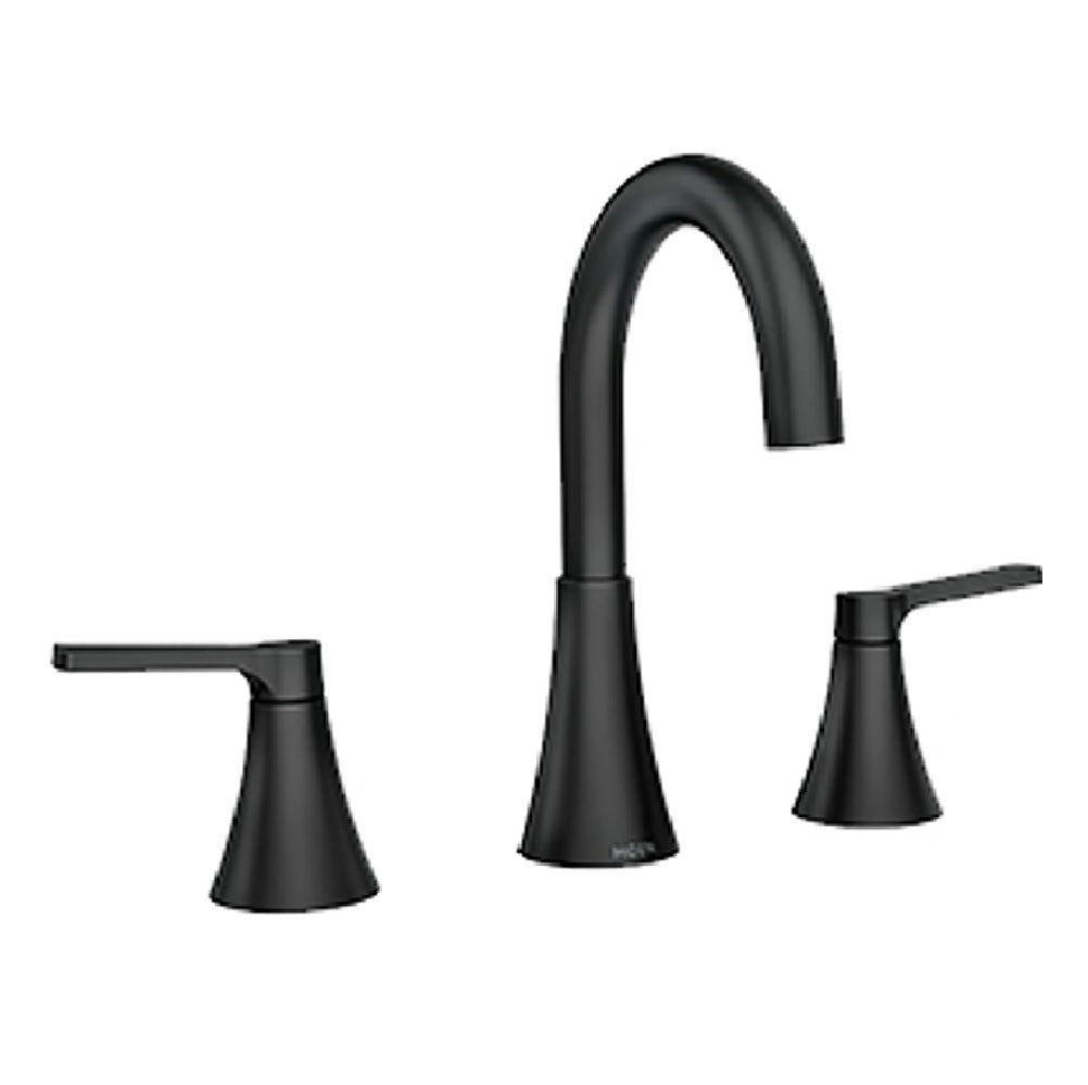 Moen 84312BL Mikah Series Bathroom Faucet, Matte Black — LIfe and Home