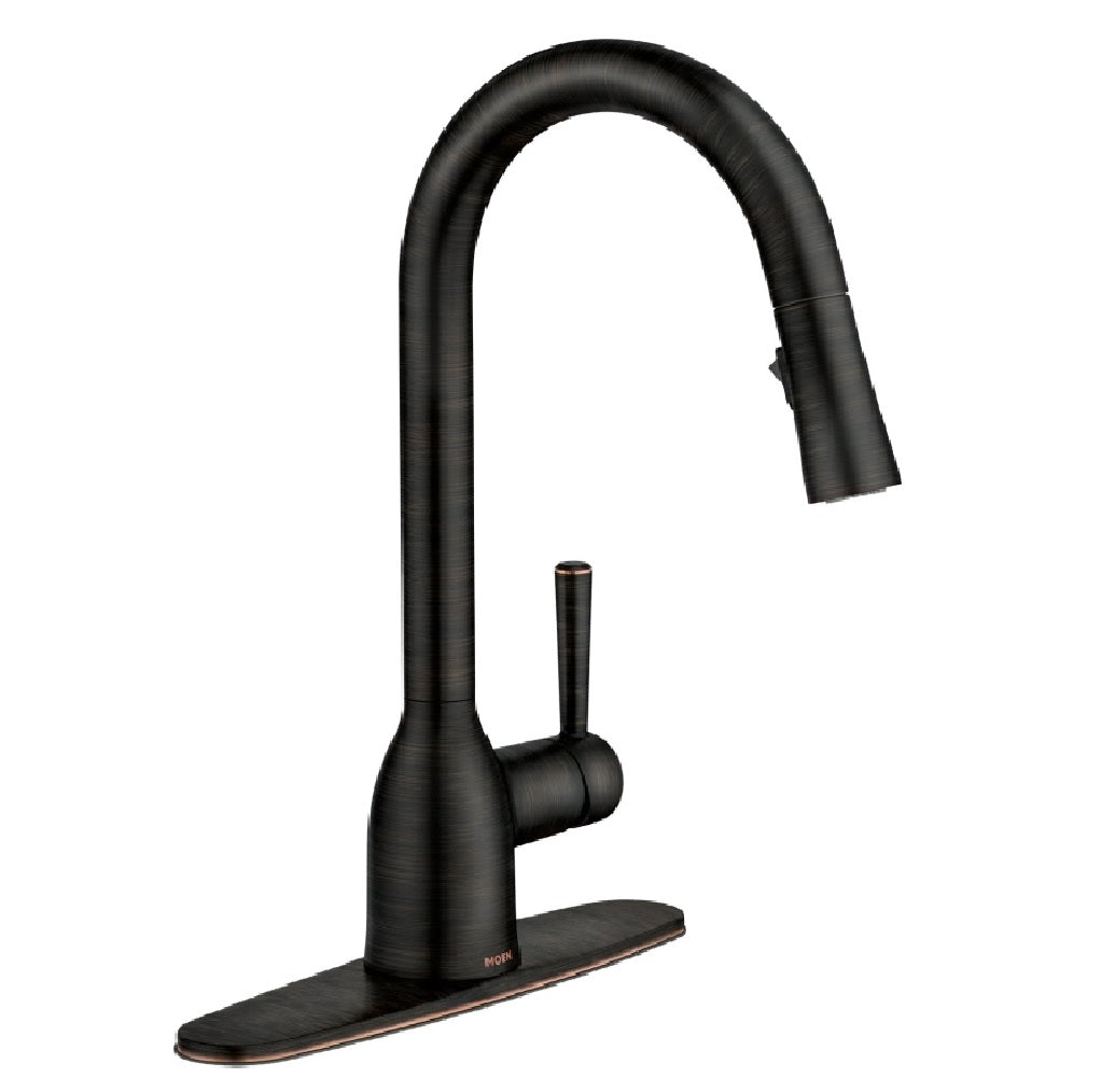 Moen 87233BRB Pull-Down Kitchen Faucet, Mediterranean Bronze