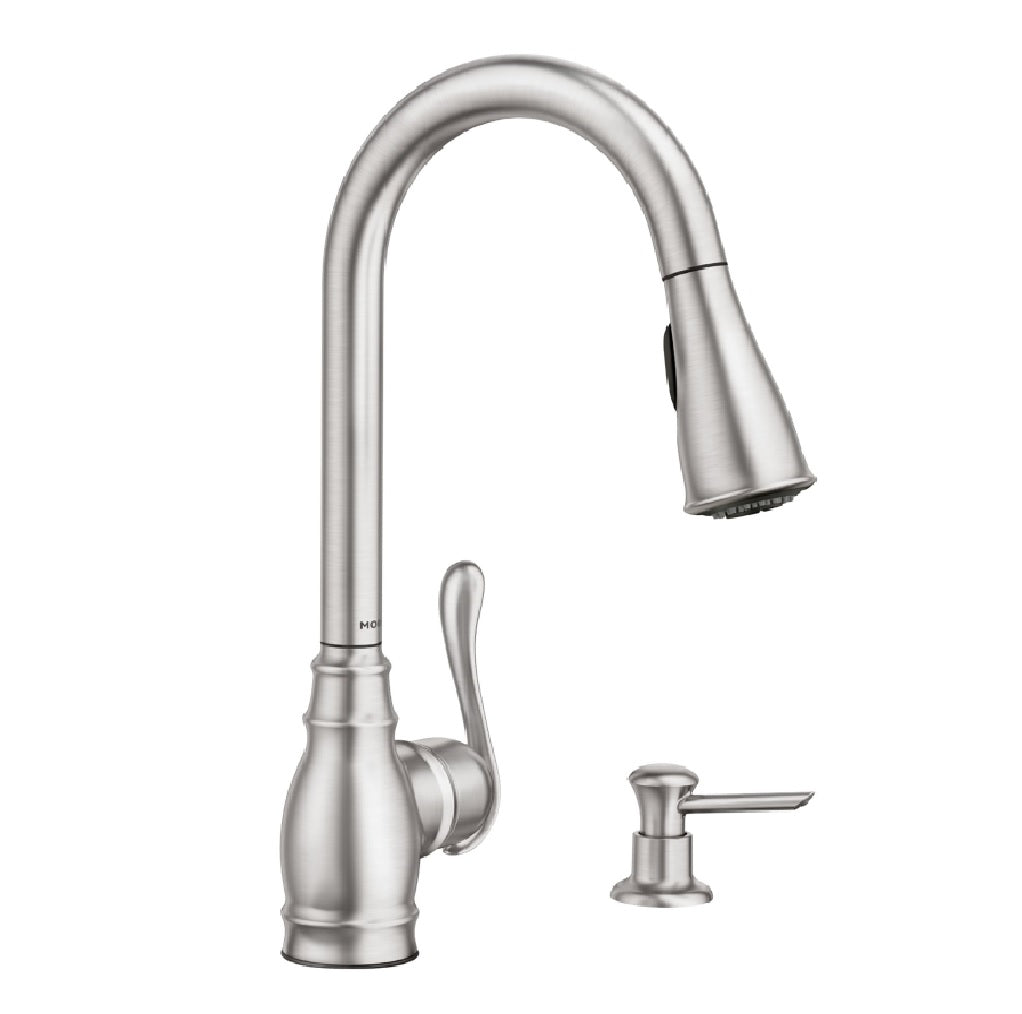 Moen CA87003 Pull-Down Kitchen Faucet, Chrome Plated