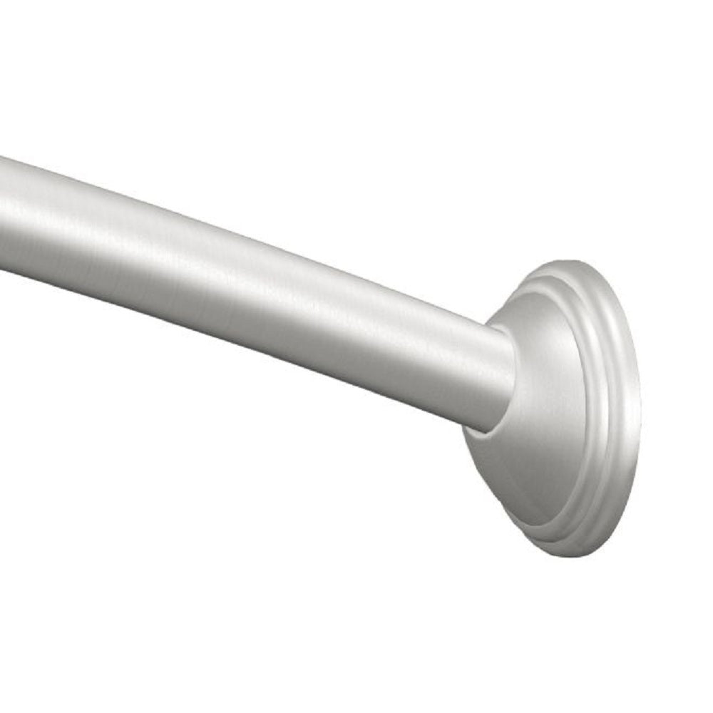 Moen CSR2155BN Decor Curved Shower Rod, Brushed Nickel