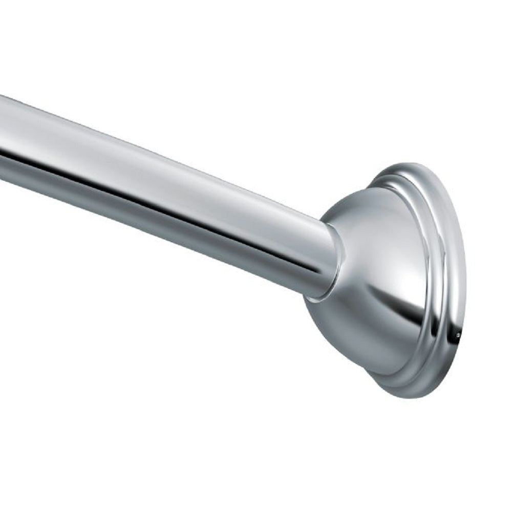 Moen CSR2160CH Adjustable Curved Shower Rod, Bright Chrome