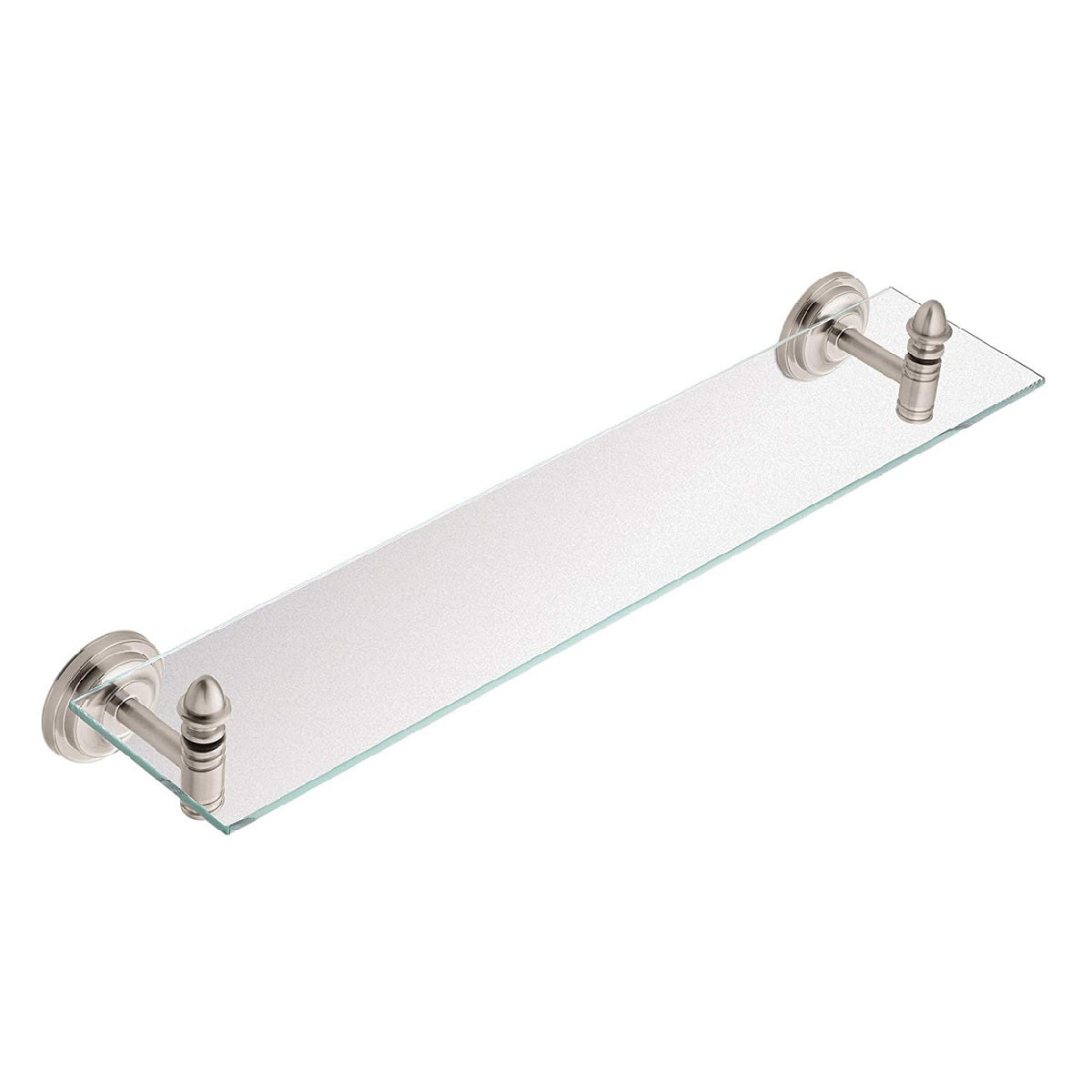 Moen DN4190BN Stockton Glass Vanity Shelf, 22-3/4", Brushed Nickel