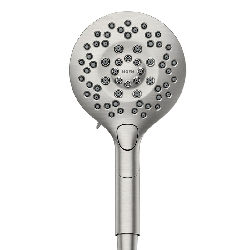 Moen IN208H2SRN INLY 6 Settings Handheld Showerhead, Brushed Nickel