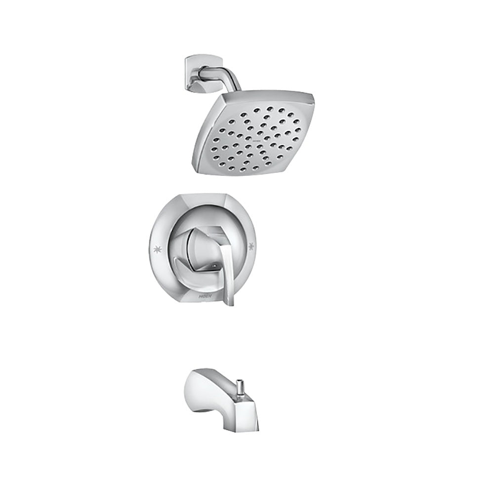 Moen 82504 Lindor Posi-Temp Single Handle Tub / Shower Faucet, Chrome