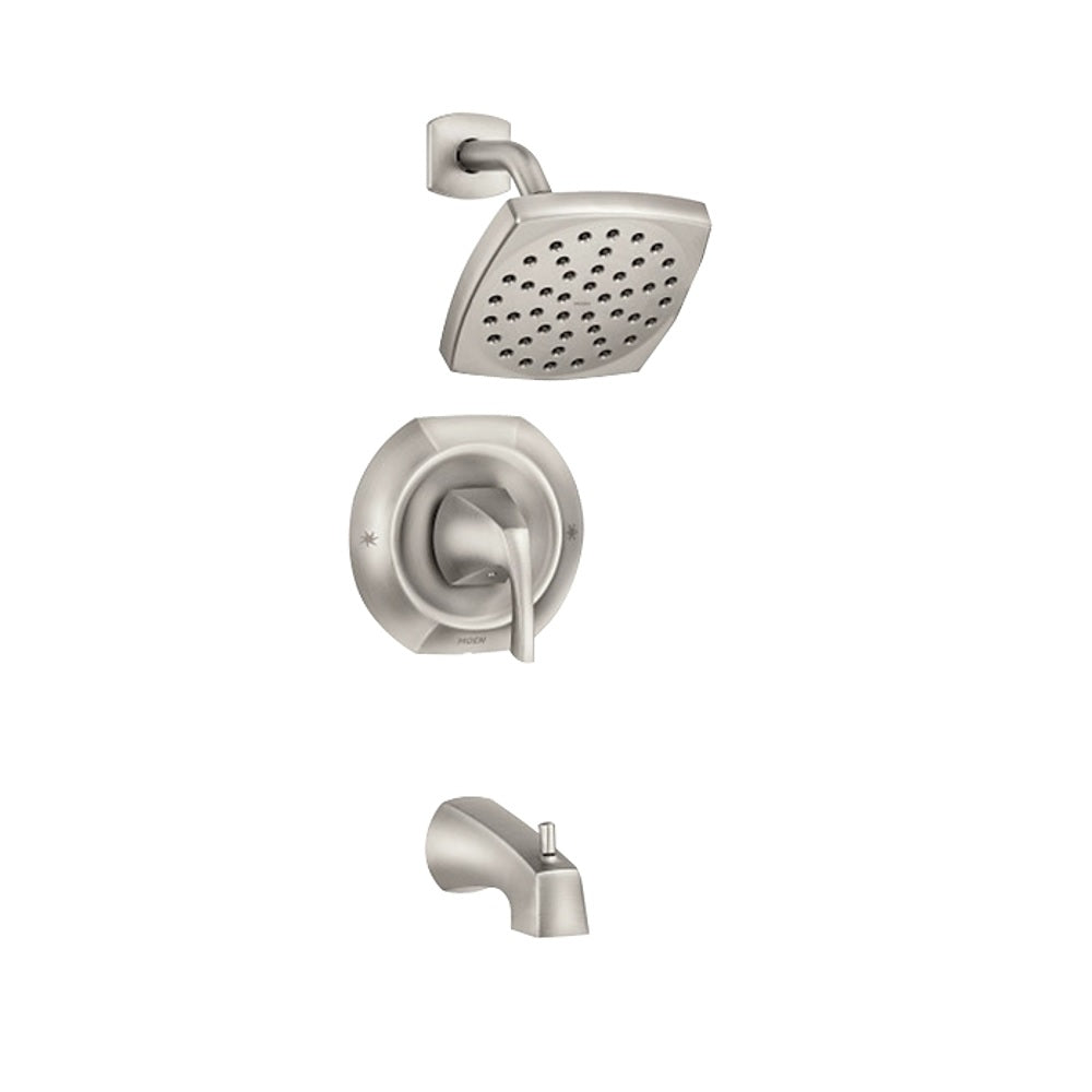 Moen 82504SRN Lindor Posi-Temp Tub/Shower Faucet, Brushed Nickel