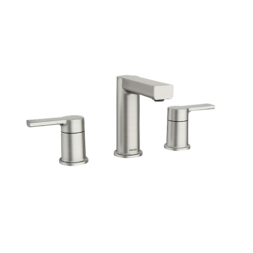 Moen 84629SRN Rinza Two-Handle Lavatory Bathroom Faucet, Spot Resist Brushed Nickel